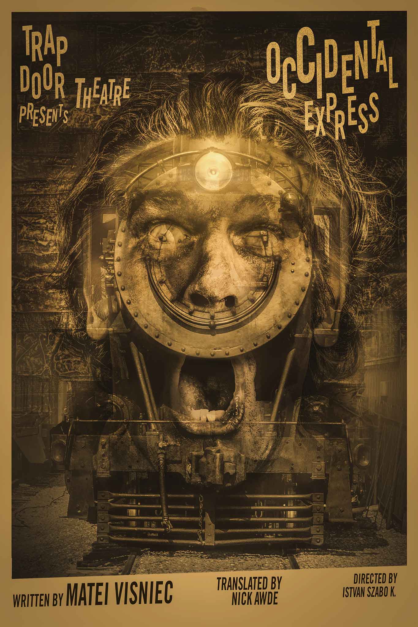 Trap Door Theatre Occidental Express Poster
