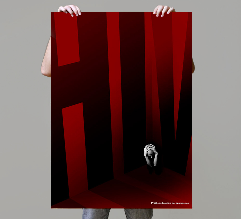 Good50x70 Poster. HIV Decriminalization