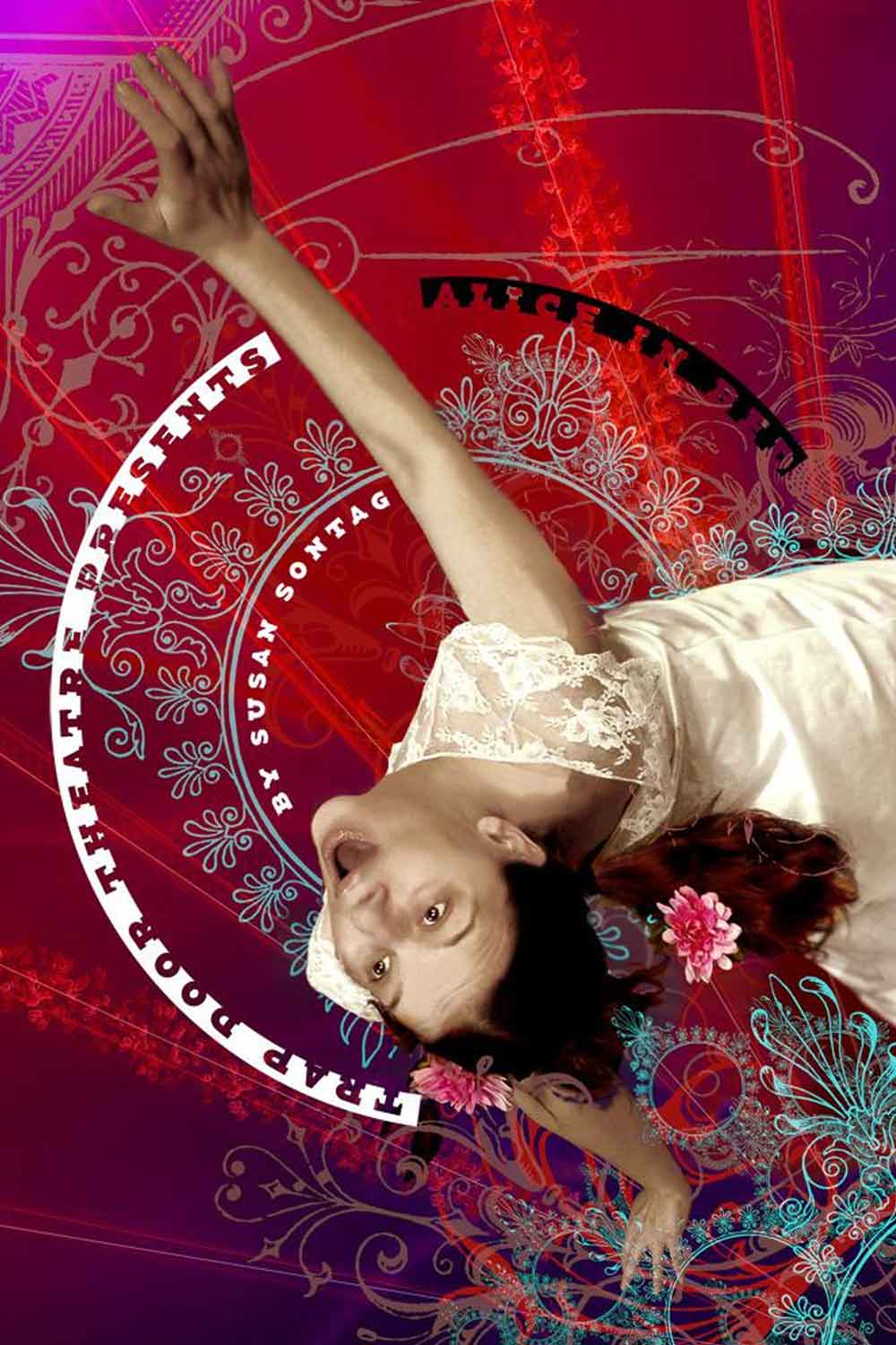 Trap Door Theatre Alice in Bed by Susan Sontag Poster